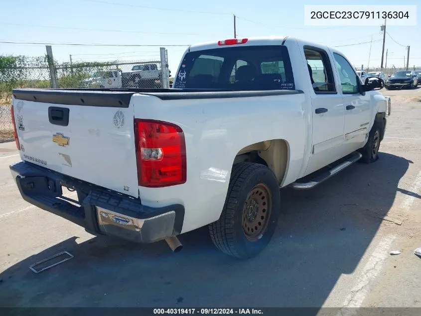 2009 Chevrolet Silverado 1500 Lt VIN: 2GCEC23C791136304 Lot: 40319417