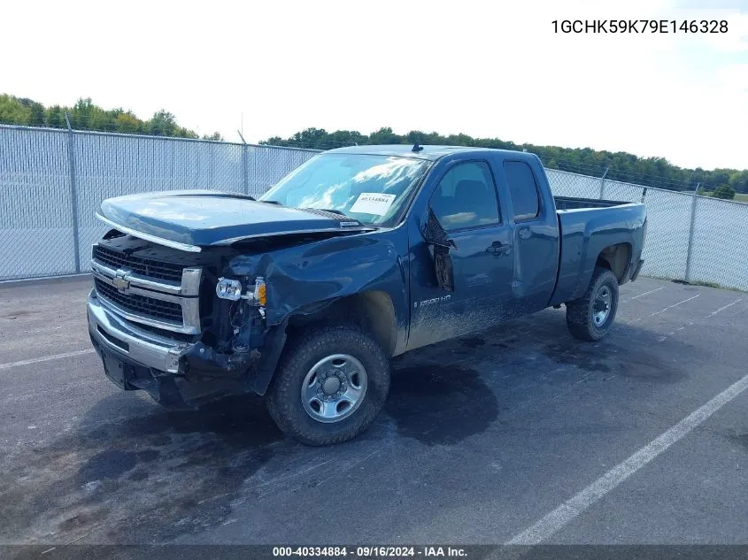 1GCHK59K79E146328 2009 Chevrolet Silverado 2500Hd Lt