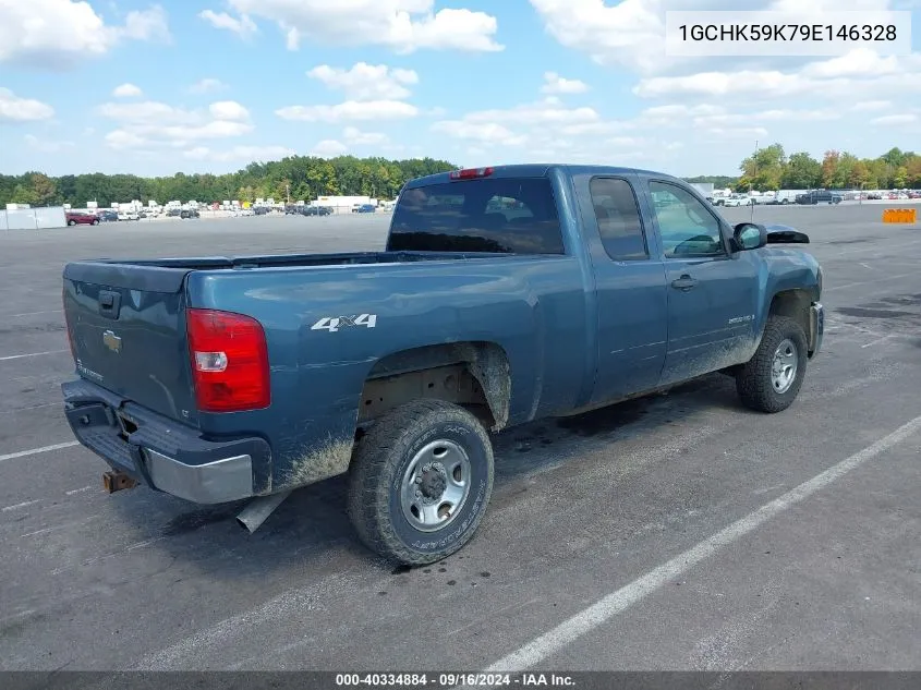 2009 Chevrolet Silverado 2500Hd Lt VIN: 1GCHK59K79E146328 Lot: 40334884