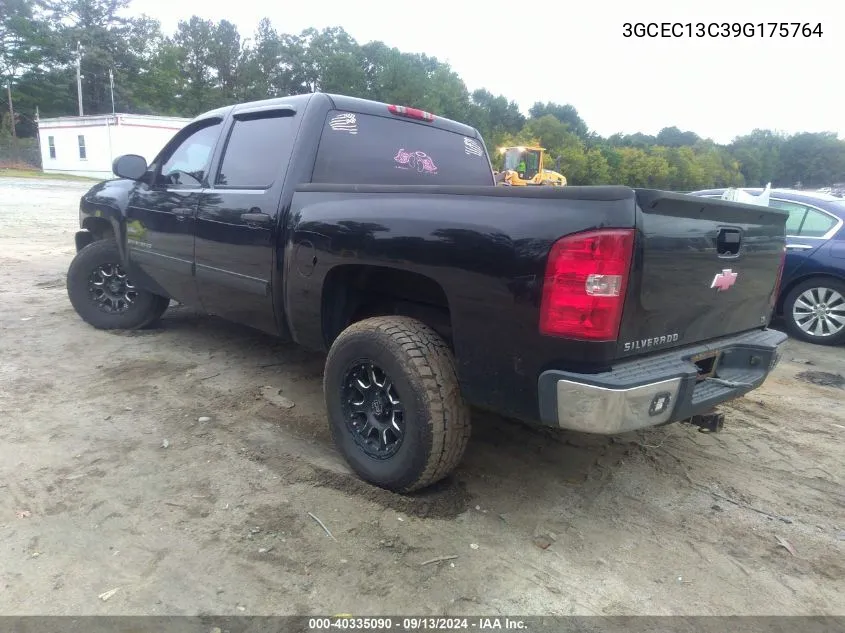 2009 Chevrolet Silverado 1500 Ls VIN: 3GCEC13C39G175764 Lot: 40335090