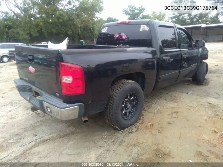 2009 Chevrolet Silverado 1500 Ls VIN: 3GCEC13C39G175764 Lot: 40335090