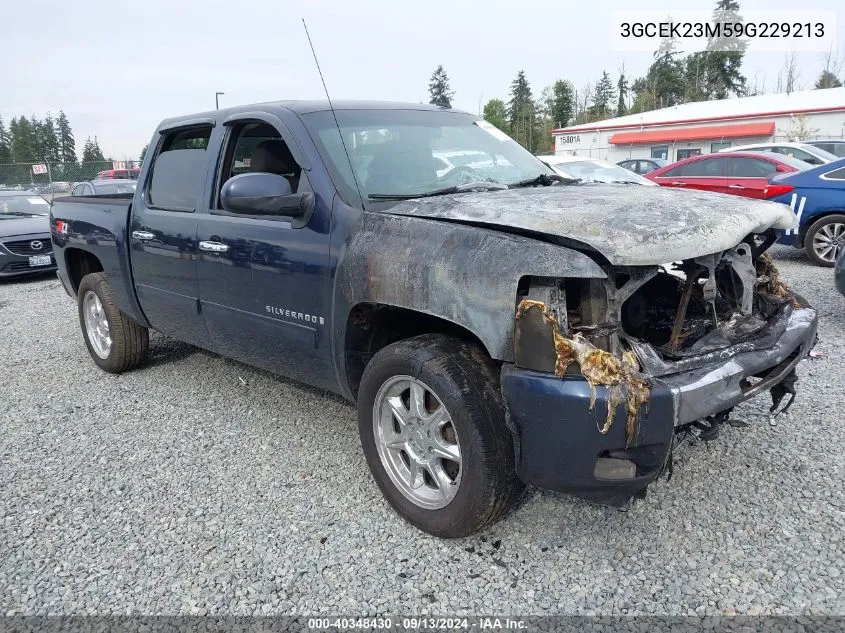 2009 Chevrolet Silverado 1500 Lt VIN: 3GCEK23M59G229213 Lot: 40348430