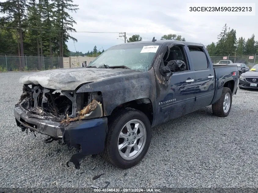 3GCEK23M59G229213 2009 Chevrolet Silverado 1500 Lt