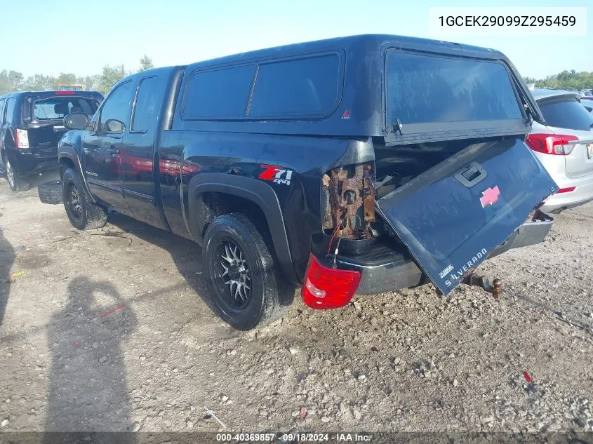 2009 Chevrolet Silverado K1500 Lt VIN: 1GCEK29099Z295459 Lot: 40369857