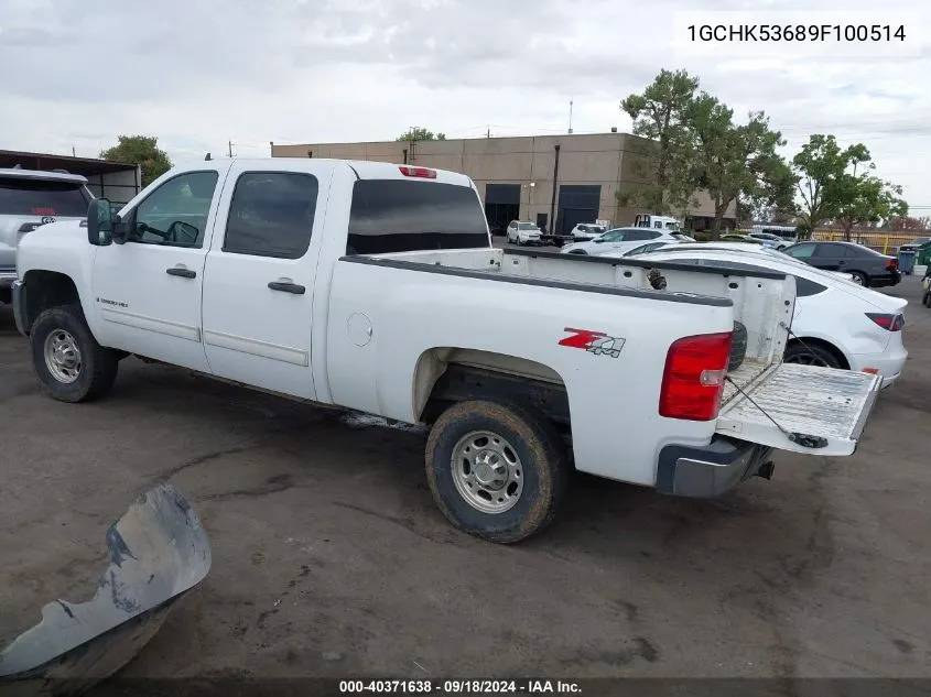 1GCHK53689F100514 2009 Chevrolet Silverado 2500Hd Lt