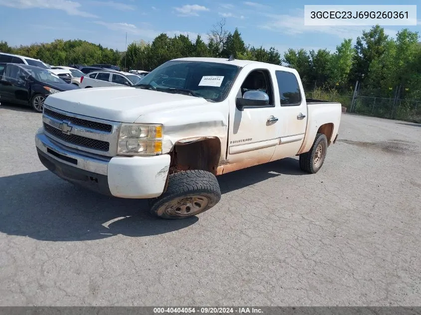 3GCEC23J69G260361 2009 Chevrolet Silverado 1500 Lt