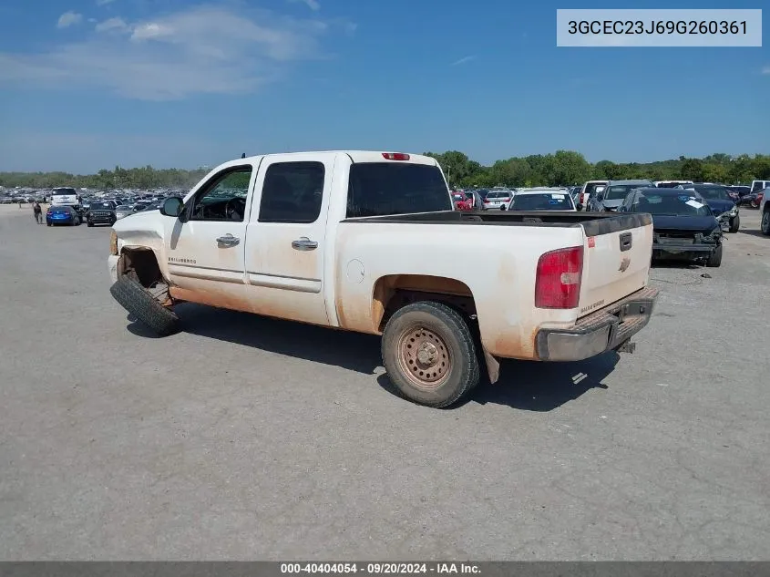 3GCEC23J69G260361 2009 Chevrolet Silverado 1500 Lt