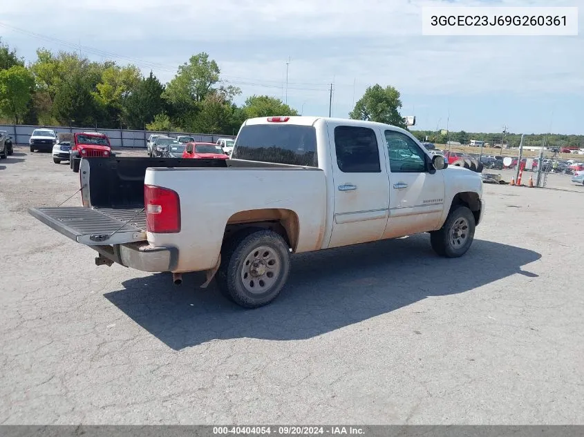 3GCEC23J69G260361 2009 Chevrolet Silverado 1500 Lt