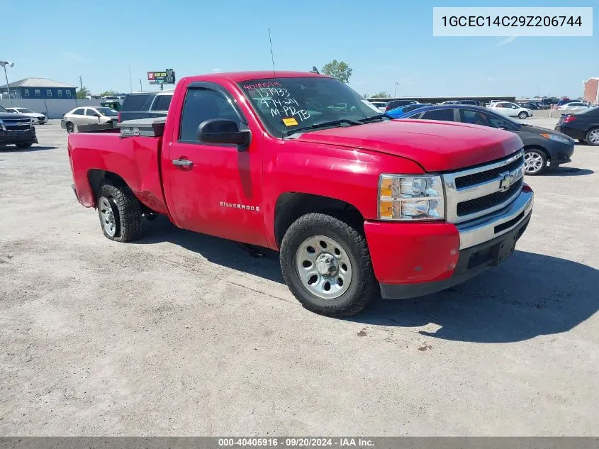 2009 Chevrolet Silverado 1500 Work Truck VIN: 1GCEC14C29Z206744 Lot: 40405916