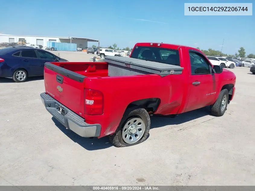 2009 Chevrolet Silverado 1500 Work Truck VIN: 1GCEC14C29Z206744 Lot: 40405916