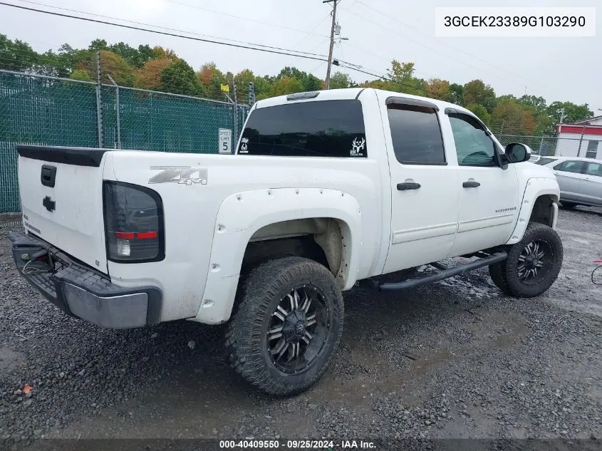 3GCEK23389G103290 2009 Chevrolet Silverado 1500 Lt