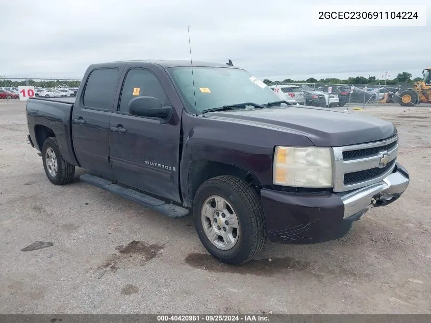 2GCEC230691104224 2009 Chevrolet Silverado 1500 Lt