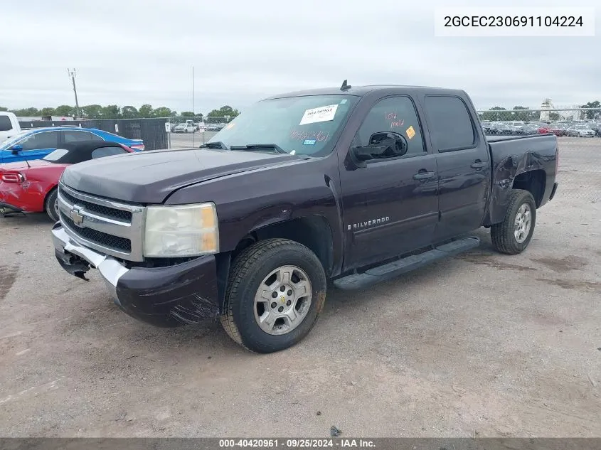 2GCEC230691104224 2009 Chevrolet Silverado 1500 Lt