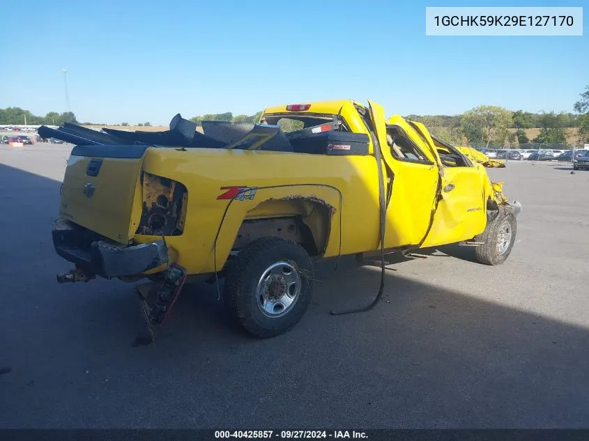 1GCHK59K29E127170 2009 Chevrolet Silverado 2500Hd Lt