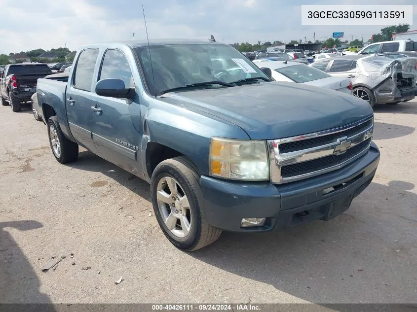 3GCEC33059G113591 2009 Chevrolet Silverado 1500 Ltz