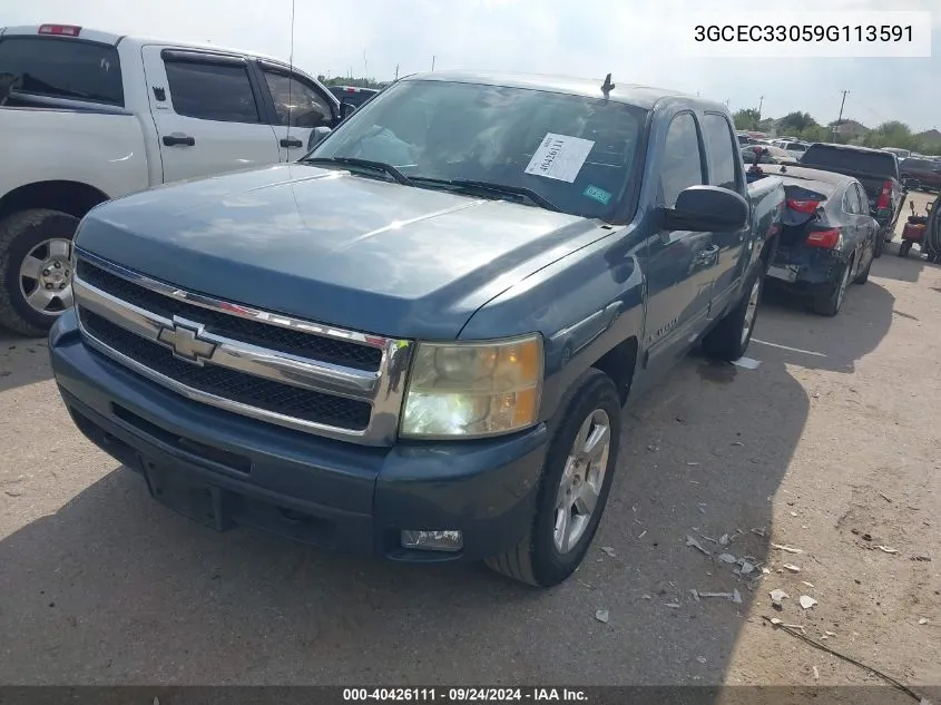 3GCEC33059G113591 2009 Chevrolet Silverado 1500 Ltz