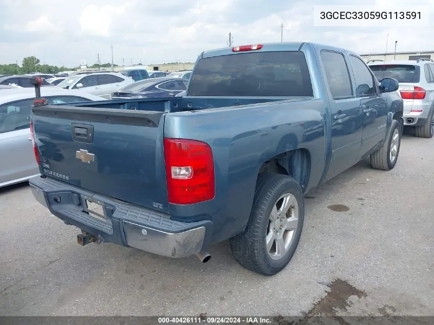 2009 Chevrolet Silverado 1500 Ltz VIN: 3GCEC33059G113591 Lot: 40426111