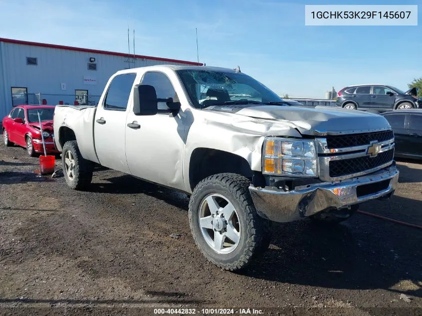 2009 Chevrolet Silverado 2500Hd Lt VIN: 1GCHK53K29F145607 Lot: 40442832