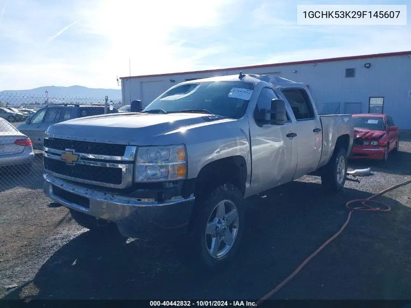 2009 Chevrolet Silverado 2500Hd Lt VIN: 1GCHK53K29F145607 Lot: 40442832