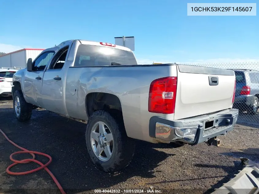 2009 Chevrolet Silverado 2500Hd Lt VIN: 1GCHK53K29F145607 Lot: 40442832