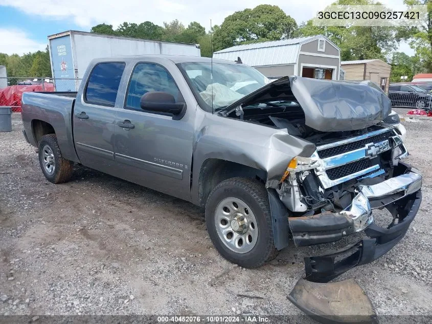 2009 Chevrolet Silverado 1500 Ls VIN: 3GCEC13C09G257421 Lot: 40452076