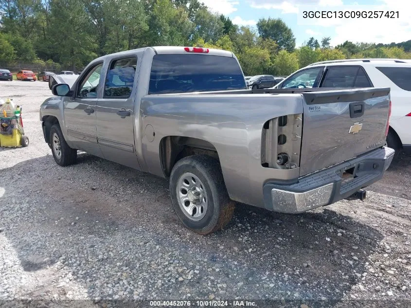 2009 Chevrolet Silverado 1500 Ls VIN: 3GCEC13C09G257421 Lot: 40452076