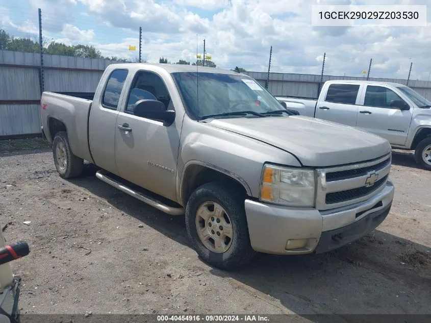 2009 Chevrolet Silverado 1500 Lt VIN: 1GCEK29029Z203530 Lot: 40454916