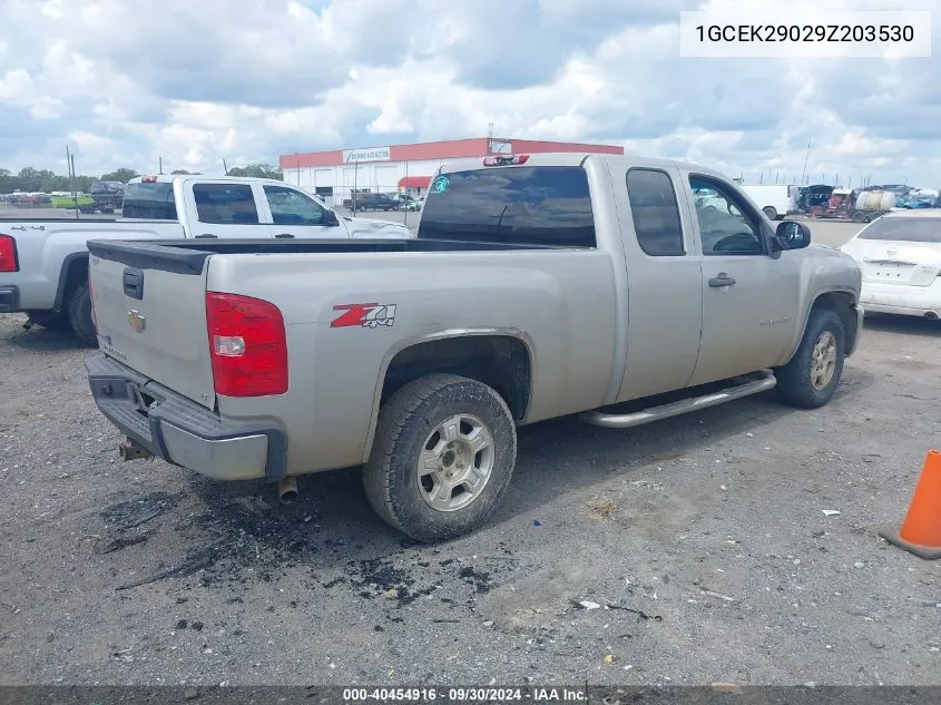 2009 Chevrolet Silverado 1500 Lt VIN: 1GCEK29029Z203530 Lot: 40454916