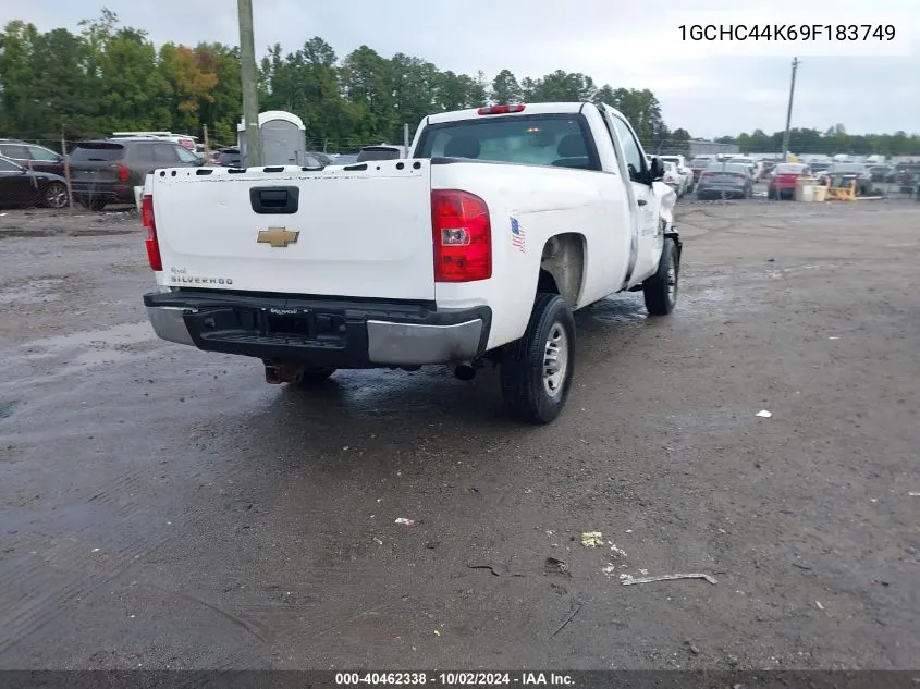 2009 Chevrolet Silverado 2500Hd Work Truck VIN: 1GCHC44K69F183749 Lot: 40462338