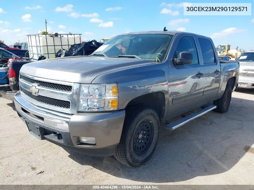 2009 Chevrolet Silverado 1500 Lt VIN: 3GCEK23M29G129571 Lot: 40464296