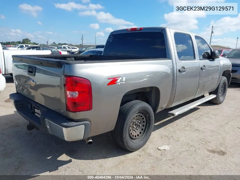 3GCEK23M29G129571 2009 Chevrolet Silverado 1500 Lt