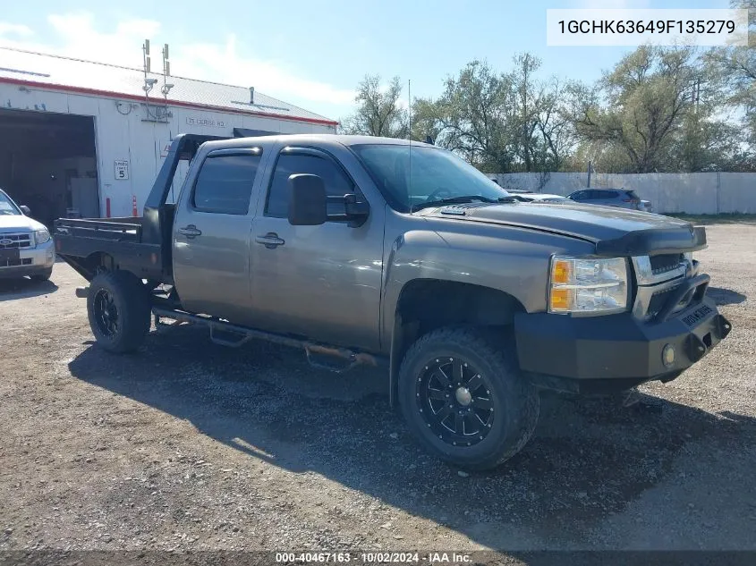 1GCHK63649F135279 2009 Chevrolet Silverado 2500Hd Ltz