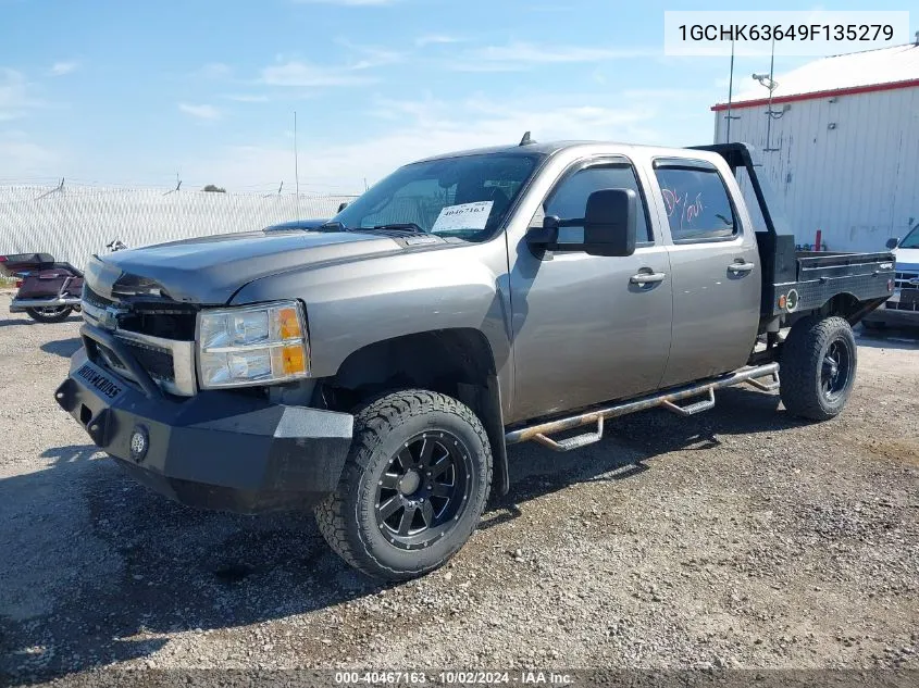 1GCHK63649F135279 2009 Chevrolet Silverado 2500Hd Ltz