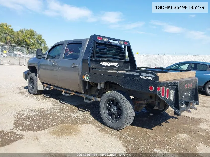 1GCHK63649F135279 2009 Chevrolet Silverado 2500Hd Ltz