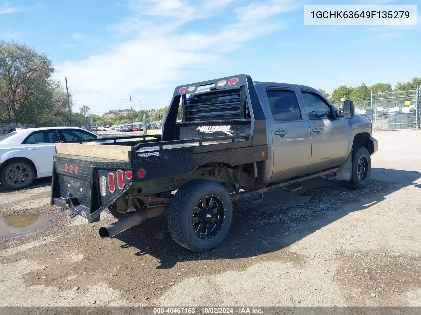 1GCHK63649F135279 2009 Chevrolet Silverado 2500Hd Ltz