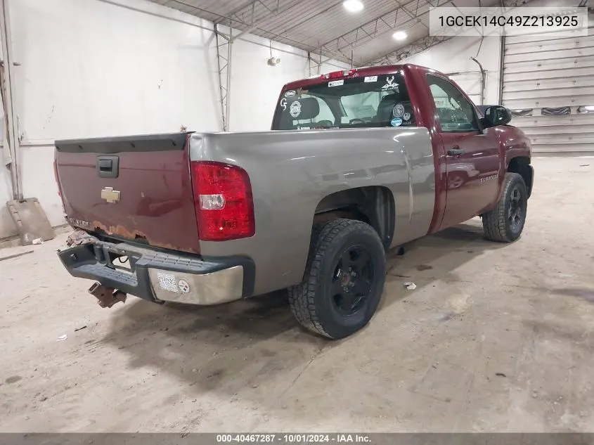 1GCEK14C49Z213925 2009 Chevrolet Silverado K1500