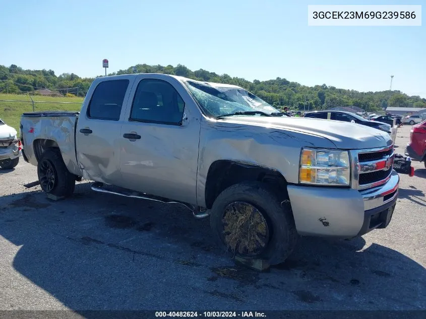 2009 Chevrolet Silverado 1500 Lt VIN: 3GCEK23M69G239586 Lot: 40482624