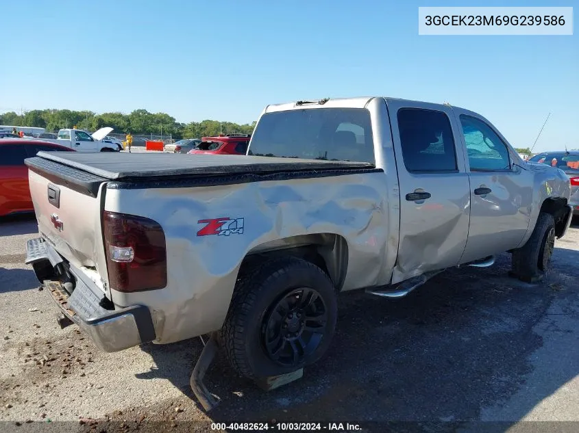 2009 Chevrolet Silverado 1500 Lt VIN: 3GCEK23M69G239586 Lot: 40482624