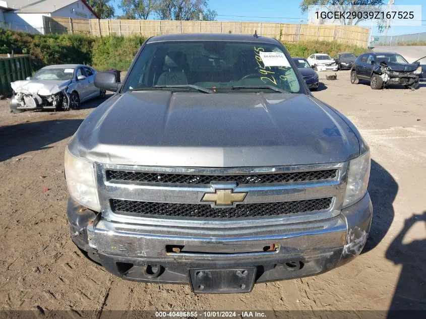 2009 Chevrolet Silverado 1500 K1500 Lt VIN: 1GCEK29039Z167525 Lot: 40486855