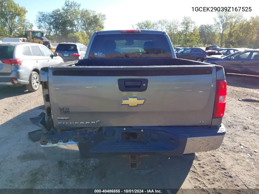 1GCEK29039Z167525 2009 Chevrolet Silverado 1500 K1500 Lt