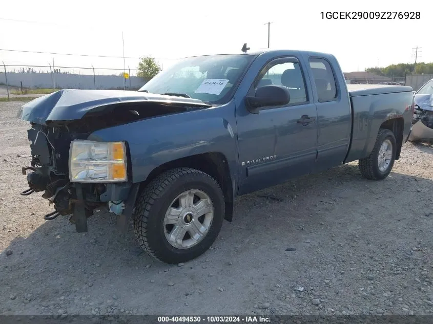 1GCEK29009Z276928 2009 Chevrolet Silverado 1500 Lt