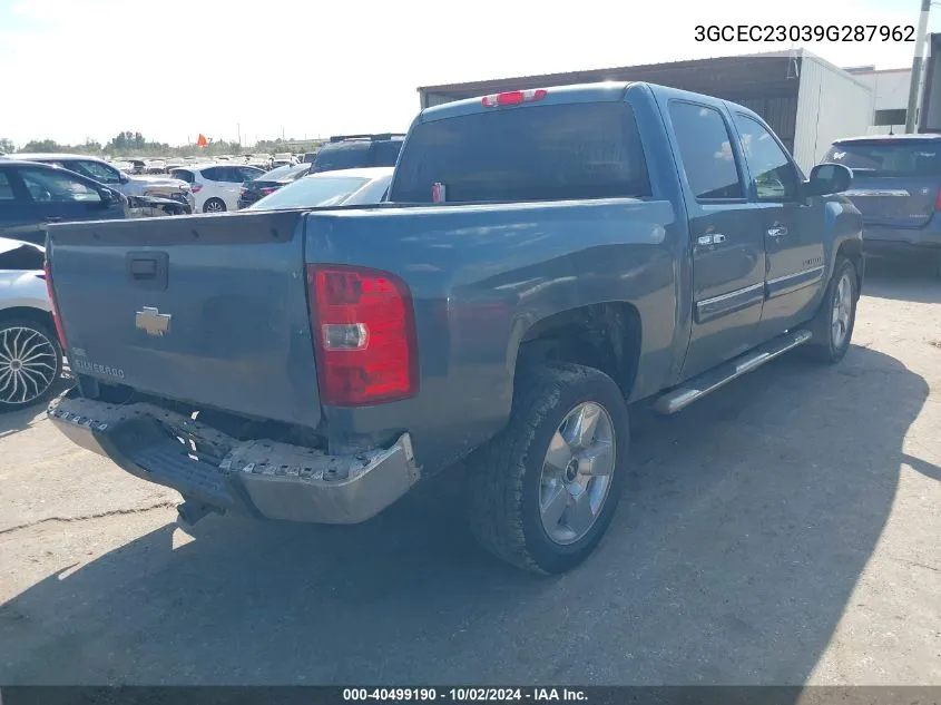 3GCEC23039G287962 2009 Chevrolet Silverado 1500 Lt