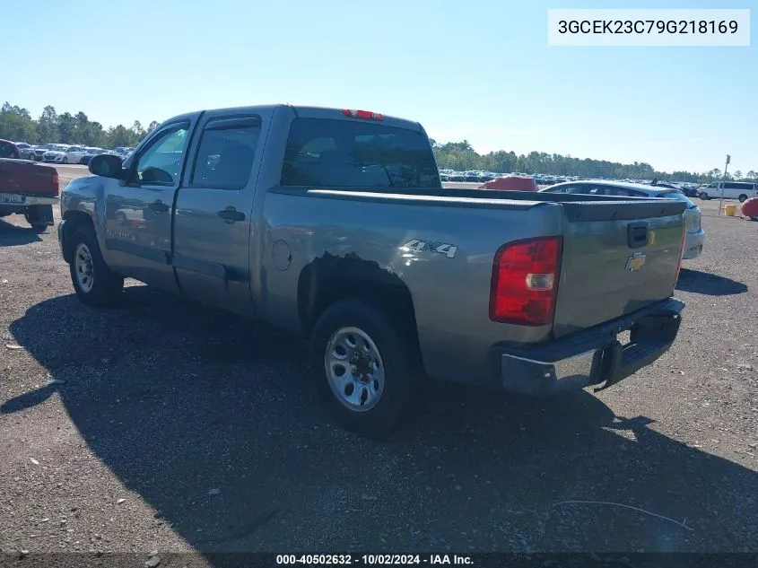 2009 Chevrolet Silverado 1500 Lt VIN: 3GCEK23C79G218169 Lot: 40502632