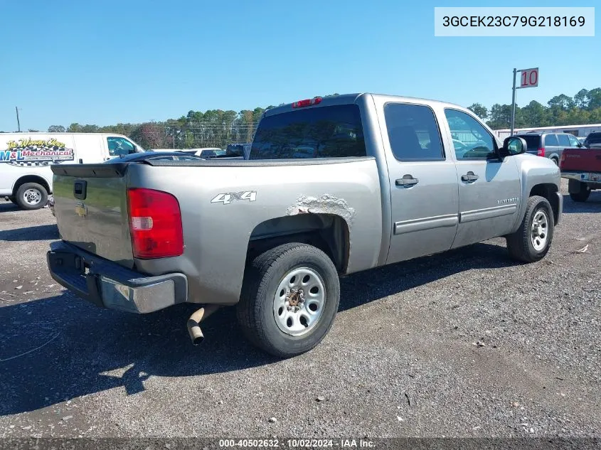 2009 Chevrolet Silverado 1500 Lt VIN: 3GCEK23C79G218169 Lot: 40502632