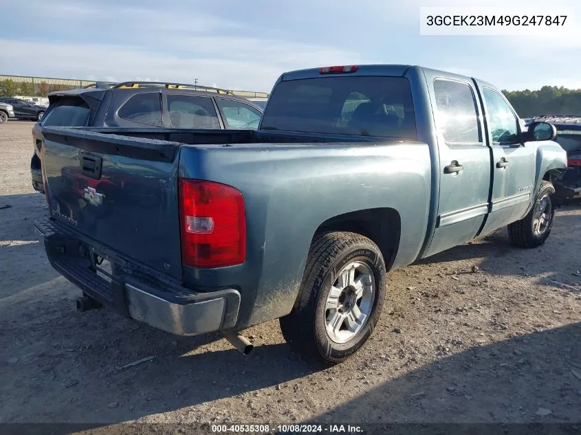 2009 Chevrolet Silverado K1500 Lt VIN: 3GCEK23M49G247847 Lot: 40535308