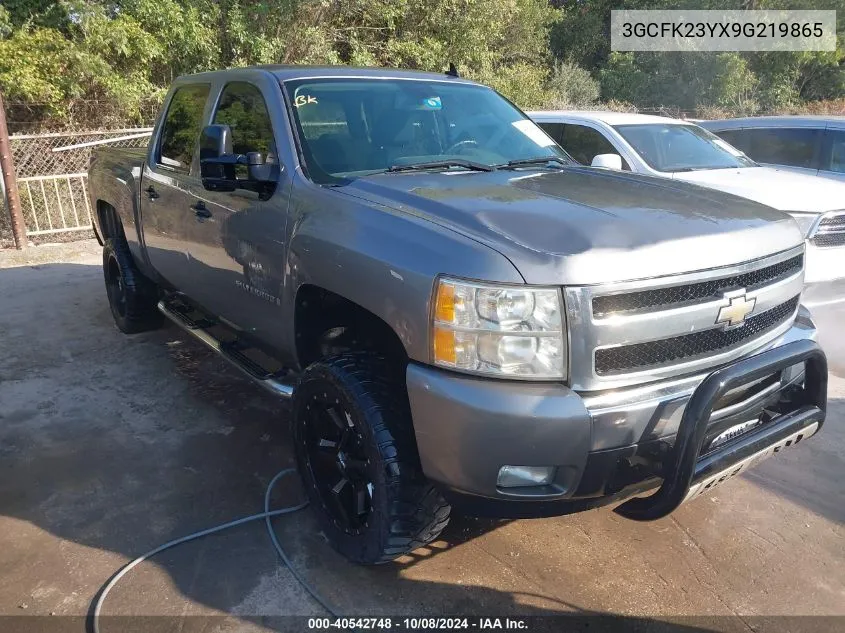 2009 Chevrolet Silverado 1500 Lt VIN: 3GCFK23YX9G219865 Lot: 40542748