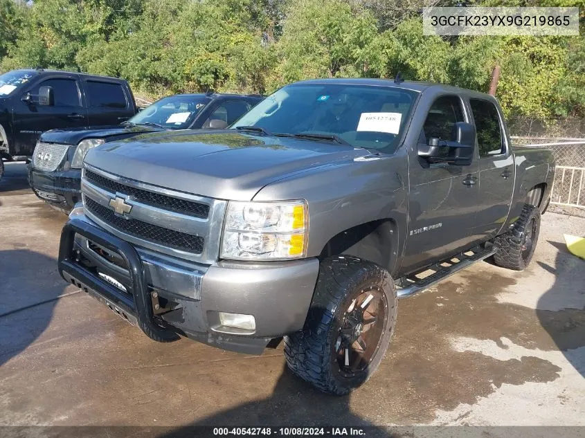 3GCFK23YX9G219865 2009 Chevrolet Silverado 1500 Lt