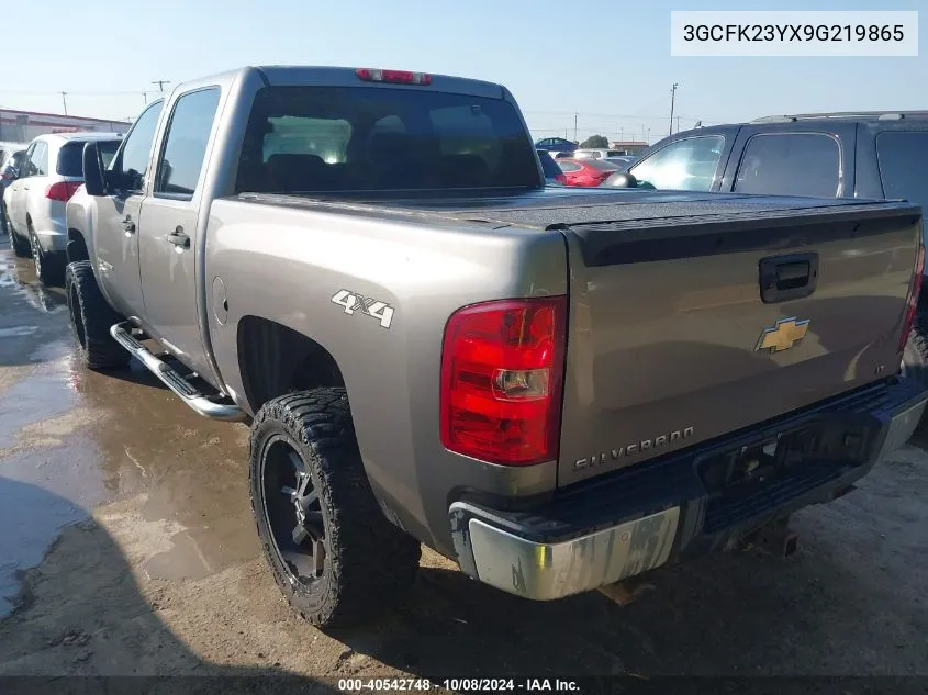 2009 Chevrolet Silverado 1500 Lt VIN: 3GCFK23YX9G219865 Lot: 40542748