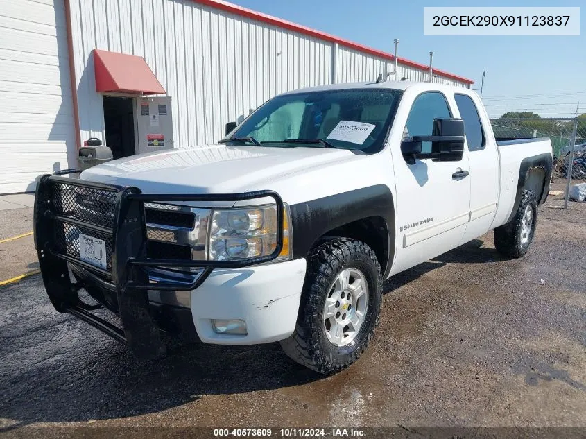 2009 Chevrolet Silverado 1500 Lt VIN: 2GCEK290X91123837 Lot: 40573609