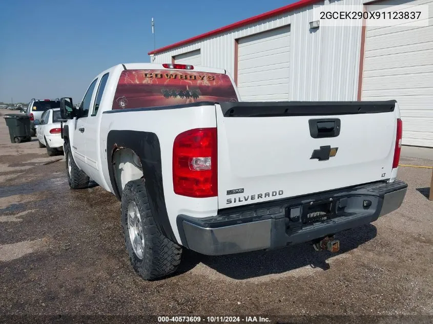 2009 Chevrolet Silverado 1500 Lt VIN: 2GCEK290X91123837 Lot: 40573609